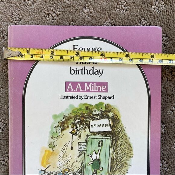 Vintage 1975 Eeyore has a Birthday Kid’s Book by A.A. Milne/ Shepard - Picture 9 of 11